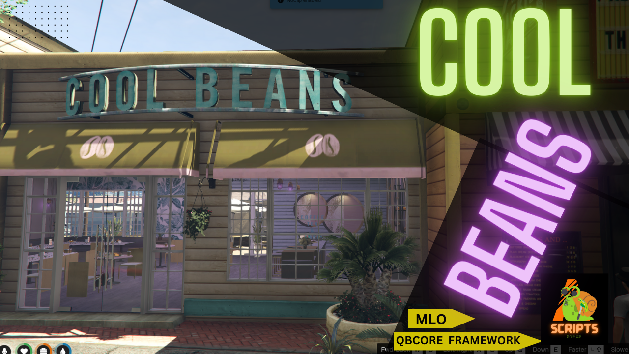 Cool Beans MLO For Gtav FiveM QBCOE Server | Restaurant MLO