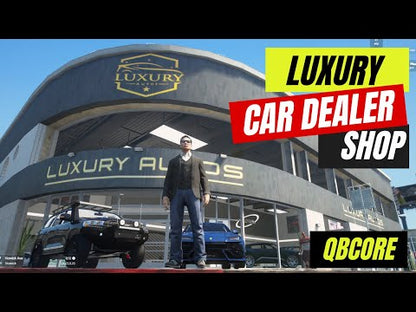 Luxury Car Dealer Shop FOR QBCore  FiveM  SERVER