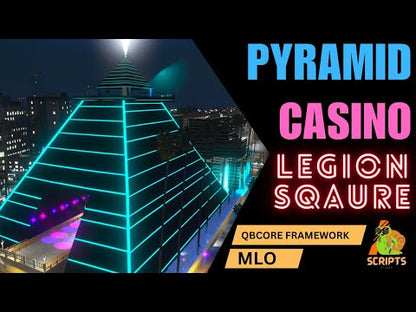Pyramid Casino Legion Sqaure MLO FiveM | RESTAURANT MLO