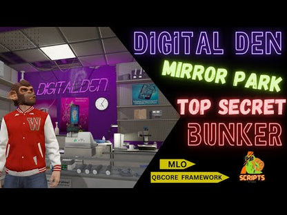 Digital Den Fivem Mode For Gtav FiveM QBCORE Server |  Mirror Park | The Digital Den