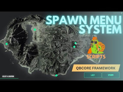 Spawn Menu System For FiveM Game Servers