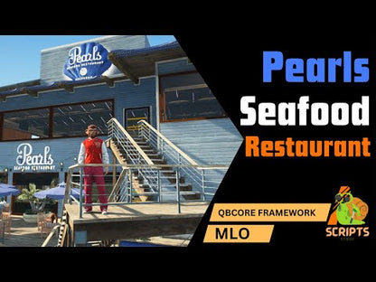 Pearls Seafood Restaurant MLO For GTAV FIVEM QBCORE SERVER | Luxury Interior Design