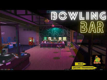BOWLING BAR MLO FOR GTAV FIVEM QBCORE SERVER | YMAP | SPORT MLO PACKAGE