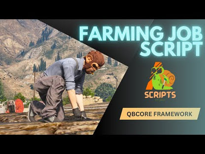 QBCore Farming Job Script For FiveM Game Servers