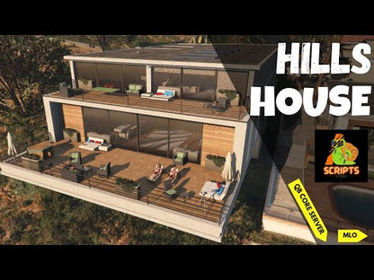 Hill House MLO | YMAPS | QBCore | House MLO | Villa MLO | Mountain Villa