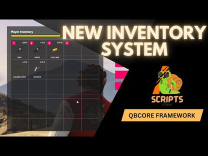 QBCore New Inventory System For FiveM Game Servers