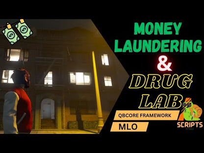 MONEY LAUNDERING & DRUG LAB MLO FOR GTAV FIVEM QB CORE SERVER