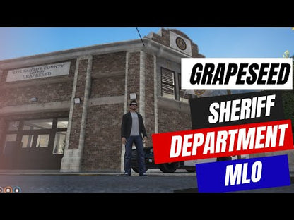 GRAPESEED SHERIFE DEPARTMENT MLO | PD MLO | FOR GTAV FIVEM QBCORE