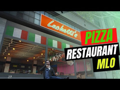 Pizza Restaurant MLO For GtaV FiveM QBCore Sever