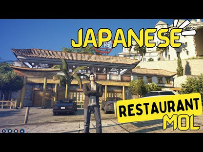 Japanese  Restaurant MLO For GTAV FiveM Server QBCorre