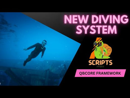 QBCore New Diving System Script  For FiveM Game Servers