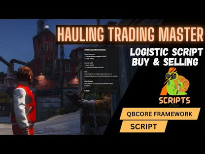 HAULING TRADING MASTAER LOGISTIC MASTER LOGISTIC SCRIPT| BUY & SELLING JOB SCRIPT