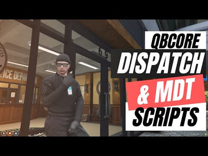 QBCore Dispatch & Police MDT For GTA V FiveM Game Server