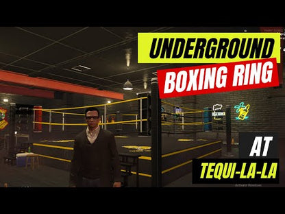 Underground Boxing Ring at Tequi-La-La | GTA FIVE M SERVER | QB CORE