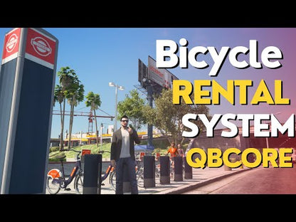 Bicycle Rental System For GtaV FiveM Server | QBCore