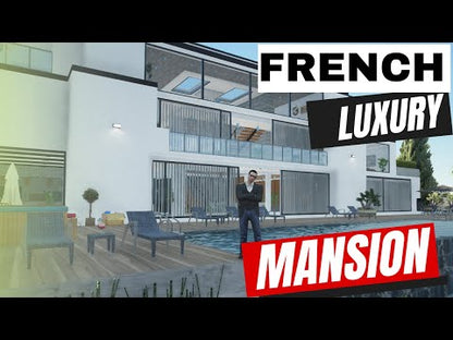 French Luxury Mansion | Luxury Villa For GTAV FIveM QBCore Server  | Marden Mansion