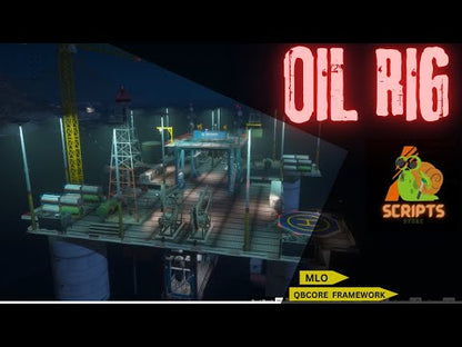 OIL RIG MLO FOR GTAV FIVEM QBCORE SERVER | FIVEM MODES