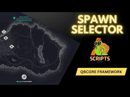 QBCore New Spawn Selector For FiveM Game Servers