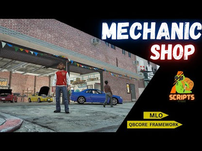 MECHANC SHOP MLO FOR GTAV FIVEM QBCORE SERVER | Auto Repairs MLO | Mechanic MLO