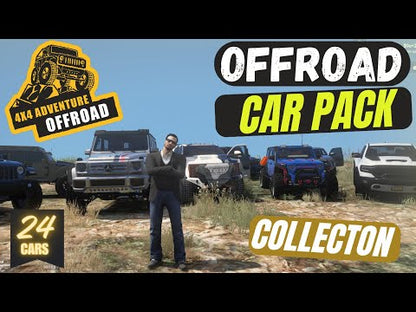 OFFROAD CARS PACK COLLECTION FOR GTAV FIVE M QBCORE SERVER | SUV 4X4 ADVENTURE