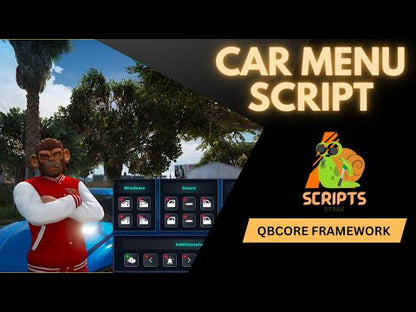 QBCore Car Menu Script For FiveM Game Servers