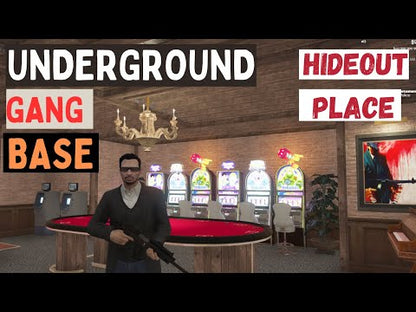 UDERGROUND HIDEOUT GANG BASE | Top Secret hidden Place