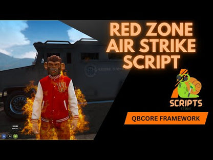 QBCore Red Zone Air Strike System For FiveM Game Servers