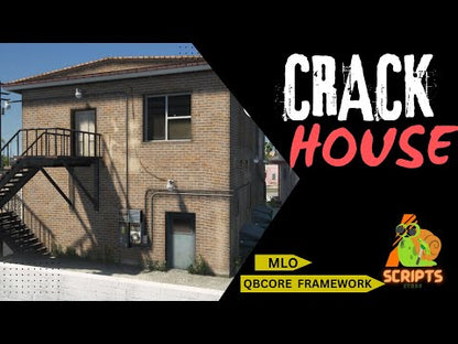 Crack House MLO For GTAV FIVEM QBCORE SERVER | HideOut Place