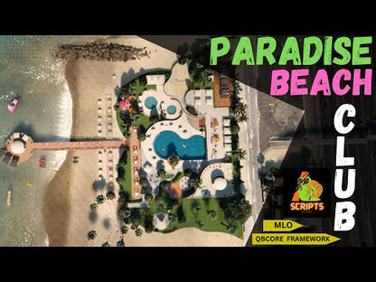 Paradise Beach Club MLO |  Ymaps | Restaurant MLO | Leisure Park MLO | FiveM QBCore