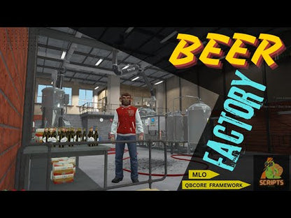 BEER FACTORY MLO FOR GTAV FIVEMQBCORE SERVER | FIVEM MODES | JOB RELEATED MLOS