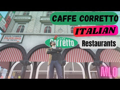 Caffe Corretto Italian Restaurants MLO For FiveM QBCore Server | Restaurant MLO