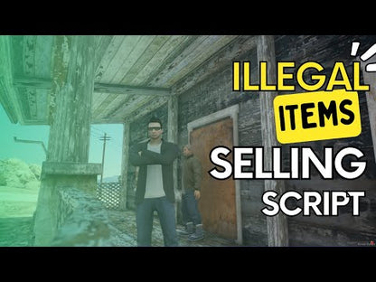 Illegal Items Selling Script For GTAV FiveM Script Server  QBCore