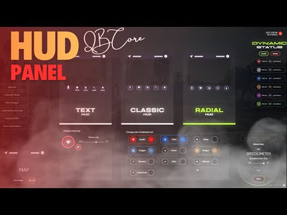 QBCore Hud Panel System | For FiveM Game Servers