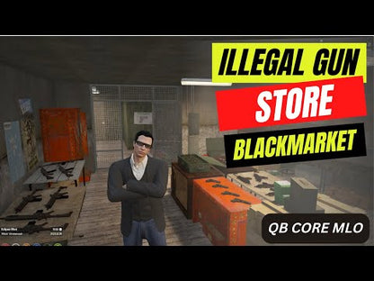 Illegal Gun Store | Black-market  For GTAV FIVEM QBCORE SERVER