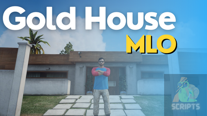 FiveM Luxury Gold House MLO For GTAV FiveM Game Server