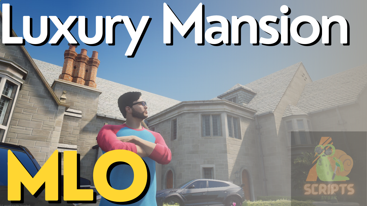 FiveM Luxury Gang Mansion MLO For GTAV FiveM Game Server