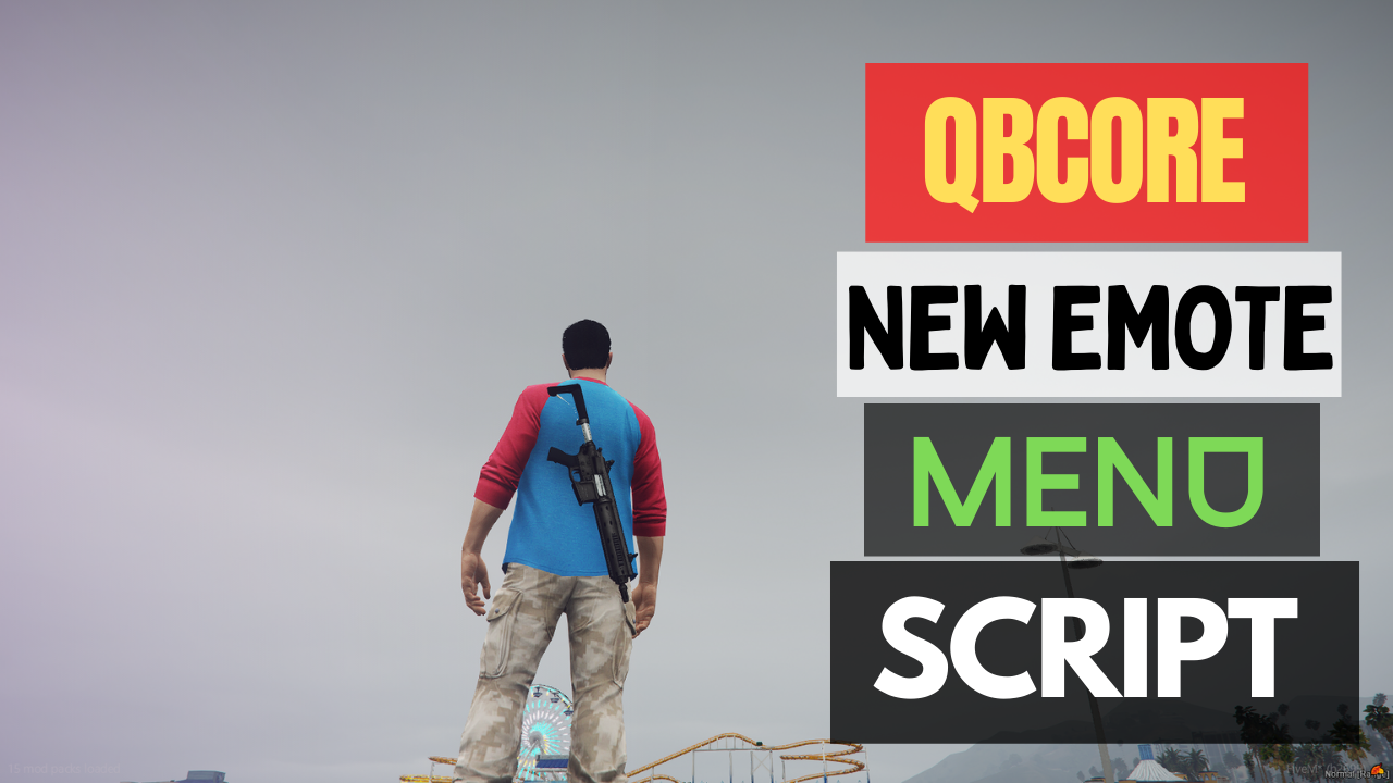 QBCore New Emote Menu Script For GTA V FiveM Game Server