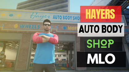 FiveM Hayers Auto Shop MLO For GTAV FiveM Game Server