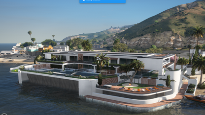 Modern Luxury Villa | Mansion Villa MLO For GTAV FiveM Game Server