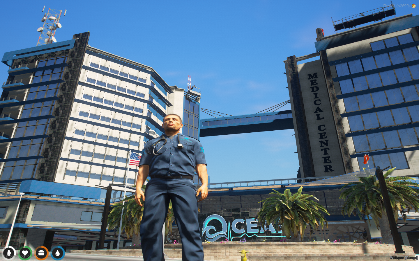 Ocean Hospital MLO For GTAV FiveM Game Server