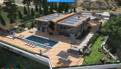 Luxury Mansion MLO Package | 10 Mansion Collection  | 10 In 1 For GTAV FiveM Game Server