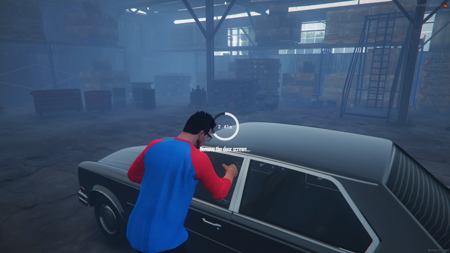 QBCore Advanced Car Theft System For GTA V FiveM Game Server