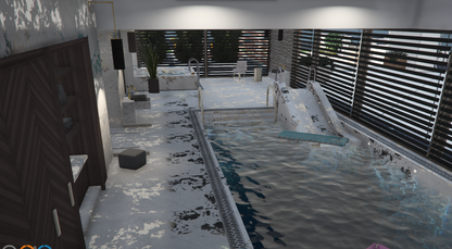 Modern Luxury Villa | Mansion Villa MLO For GTAV FiveM Game Server