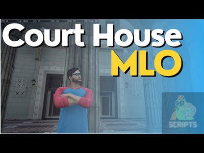 FiveM Court House MLO Design For GTAV FiveM Game Server