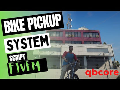 QBCore Bike pickup script | qb-target For GTA V FiveM Game Server