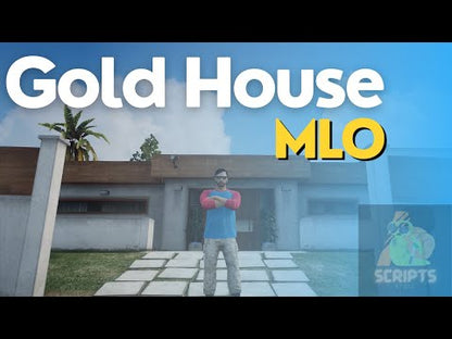 FiveM Luxury Gold House MLO For GTAV FiveM Game Server