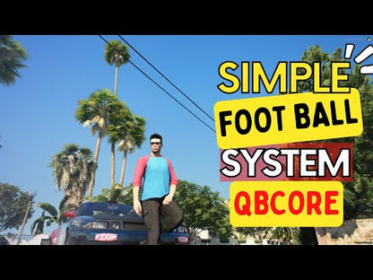 QBCore Foot Ball Script For GTA V FiveM Game Server