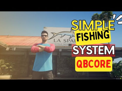 QBCore Simple Fishing System Script For GTA V FiveM Game Server