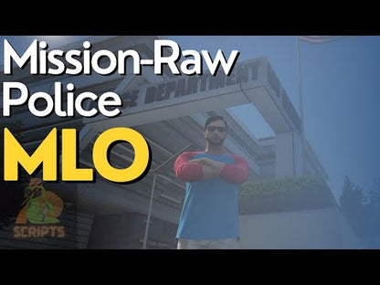 FiveM Mission Raw Police Department MLO For GTAV FiveM Game Server